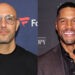 Rich Kleiman and Michael Strahan