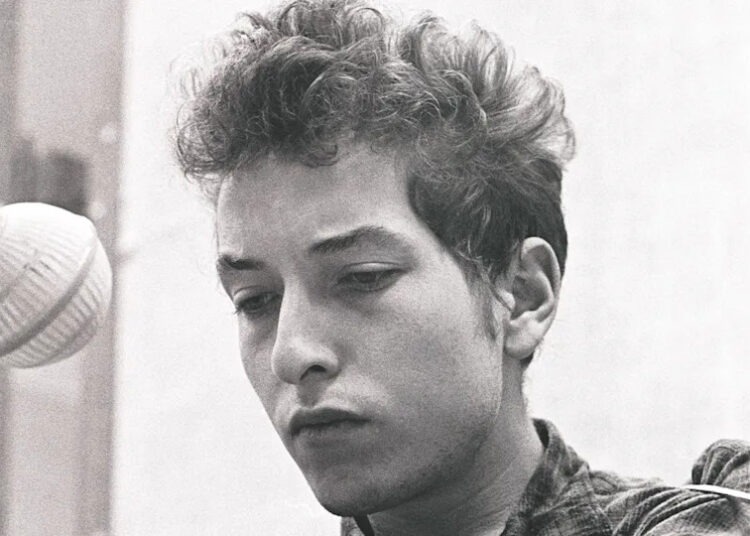Bob Dylan in 1963.