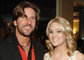 Rick Diamond/WireImage Brett James and Carrie Underwood at the 2005 Country Music Awards