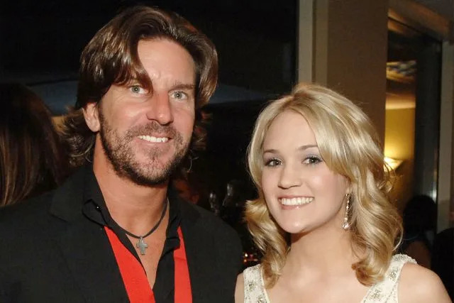 Rick Diamond/WireImage Brett James and Carrie Underwood at the 2005 Country Music Awards