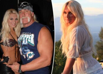 Brooke Hogan reacts to being left out of dad Hulk Hogan's will