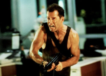 Bruce Willis in Die Hard