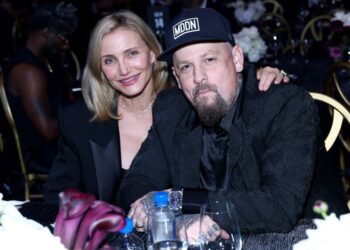 Cameron Diaz and Benji Madden Cozy Up in Rare Public Appearance