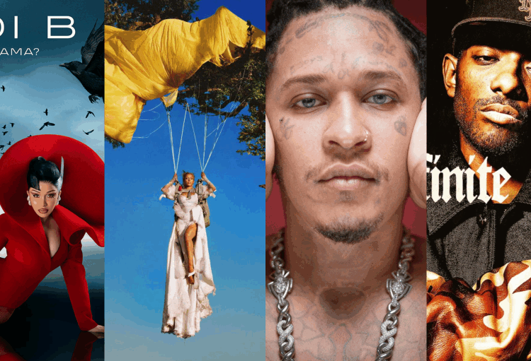 Split Image Of Cardi B, Doja Cat, Young Thug, Prodigy