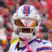 Stefon Diggs plays for the Buffalo Bills at Arrowhead Stadium in Kansas City, Mo., in 2023. File Photo by Jon Robichaud/UPI