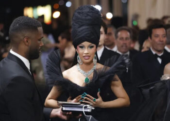 Cardi B arrives on the red carpet at the Met Gala celebrating "Sleeping Beauties: Reawakening Fashion" at the Metropolitan Museum of Art in 2024. File Photo by John Angelillo/UPI