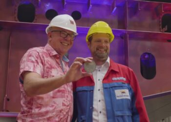 Carnival Festivale Keel Laying Sets Tempo For New Music-Themed Ship