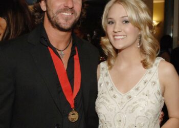 Brett James and Carrie Underwood during 43rd Annual ASCAP Country Music Awards.