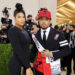 (L-R) Kirsten Corley and Chance the Rapper.