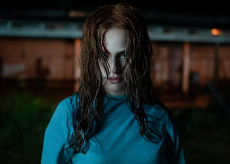 Madelaine Petsch as Maya in The Strangers: Chapter 2.