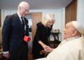King Charles and Queen Camilla met the Pope. (Royal Family)
