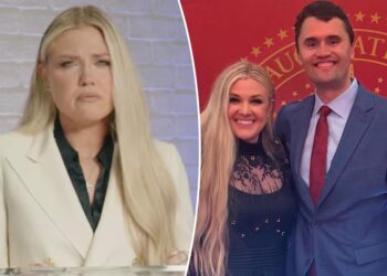 Charlie Kirk's wife, Erika, details moment she found out her husband had been shot