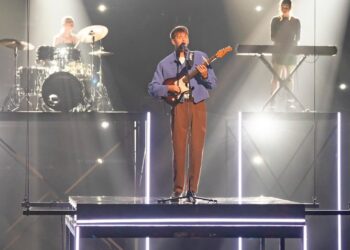 Charlie Pittman on The Voice Australia.