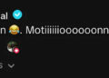 Comment by chrisbrownofficial with a laughing emoji, saying,