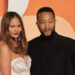 Chrissy Teigen and John Legend at 2025 Vanity Fair Oscar Party