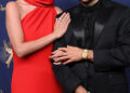 Selena Gomez and Benny Blanco at 2025 Emmys