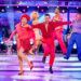 RuPaul's Drag Race UK finalist La Voix dances with partner Alja&zcaron; Škorjanec