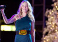 LeAnn Rimes performing at The Hollywood Christmas Parade in 2013. Earl Gibson III&sol;WireImage