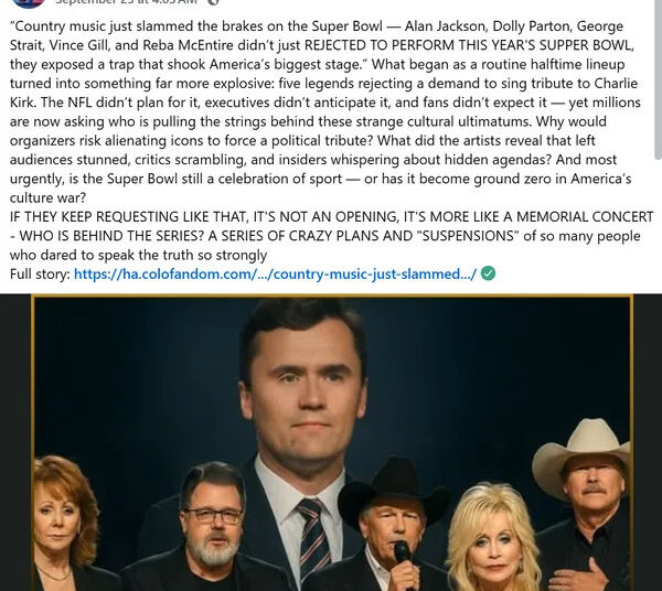 Country music legends didn't refuse to perform Charlie Kirk tribute at 2026 Super Bowl