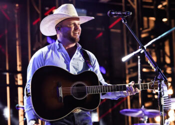 <em>Cody Johnson performs on the main stage during CMA Fest 2025 at Nissan Stadium on June 6 in Nashville, Tennessee. (WireImage)</em>