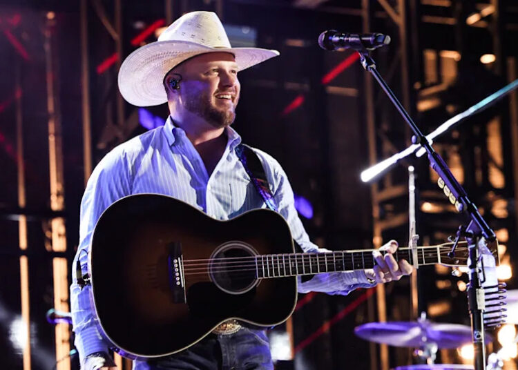 <em>Cody Johnson performs on the main stage during CMA Fest 2025 at Nissan Stadium on June 6 in Nashville, Tennessee. (WireImage)</em>