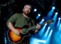 Lee Brice on stage at the Country Bay Music Festival in 2023.