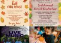 [Credit: WP Composite] This week’s Coventry Community Events in Coventry, RI include a fall open house, a fall arts and crafts fair, Home Grown at OTD, and pumpking painting at Fairview Gardens.