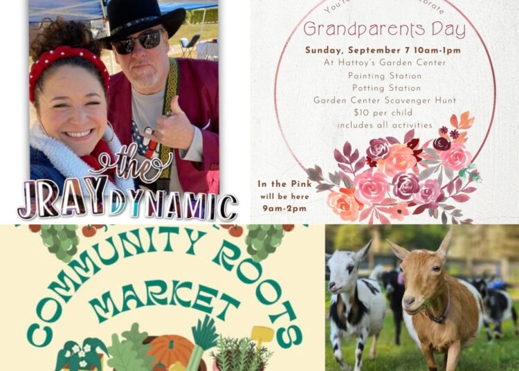 [Credit: WP Composite] This week’s Coventry Community Events in Coventry, RI include a grandparent’s day event at Hattoy’s Nursery and a live music opportunity, along with the usual farmers market and goat events.