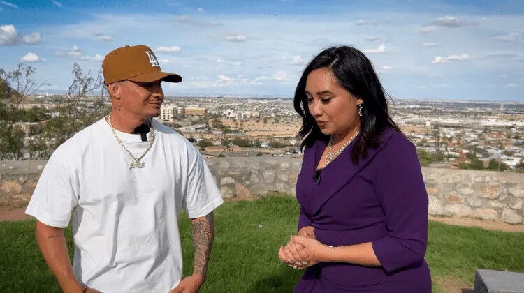 El Paso Dj Johnny Kage with KTSM anchor Johnny Kage. (KTSM)