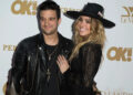 Mark Ballas and BC JeanPhoto by Vincent Sandoval via WireImage