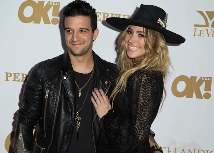 Mark Ballas and BC JeanPhoto by Vincent Sandoval via WireImage
