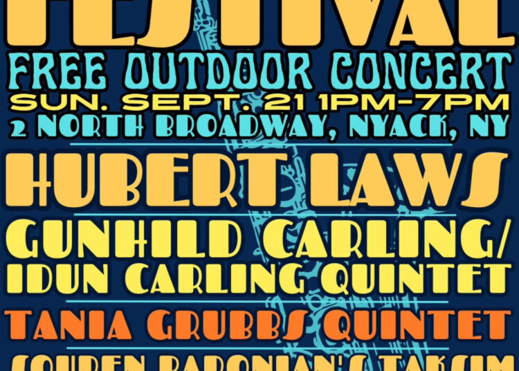 Dancing in the Streets Nyack: Free Outdoor Jazz Festival with Food, Music, and Dance September 21