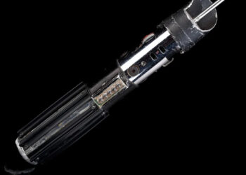 The lightsaber was used in two “Star Wars” films — “The Empire Strikes Back” and “Return of the Jedi.” Propstore/INSTARimages