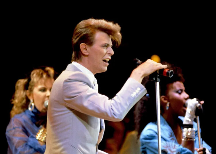 David Bowie performing at Live Aid in 1985 (PA Archive)