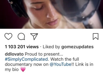 selena gomez’s comment to demi lovato in 2017.