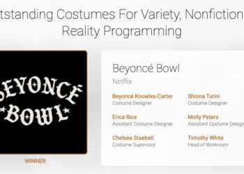 Costume Emmy winners for 'Beyoncé Bowl'