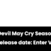 Devil May Cry Season 2 release date: Enter Vergil!