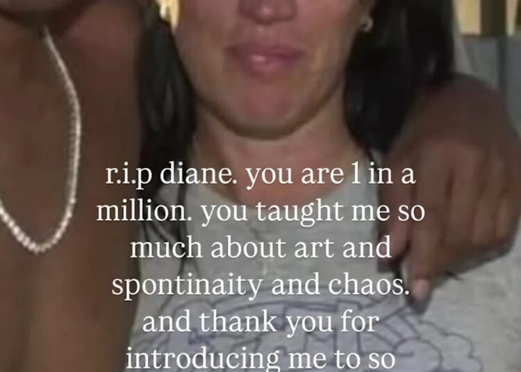 Charli XCX's Diane Martel tribute.