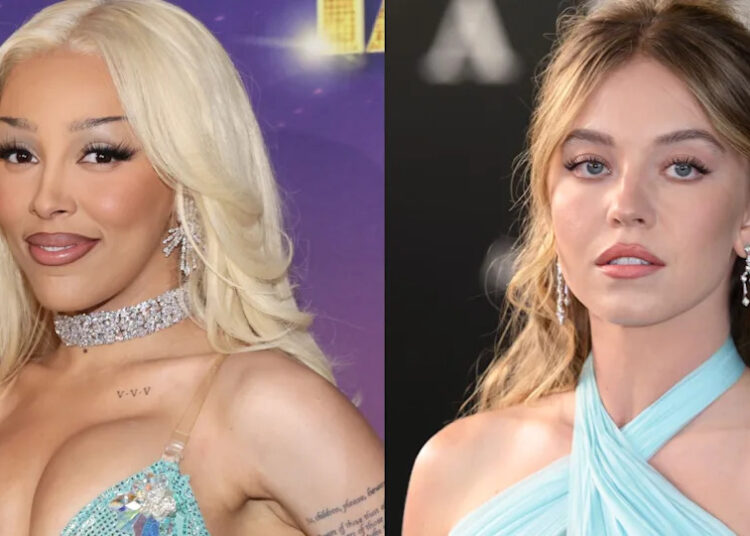 Doja Cat and Sydney Sweeney