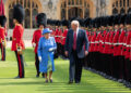 Donald Trump is given the honour of a private visit to late Queen's grave