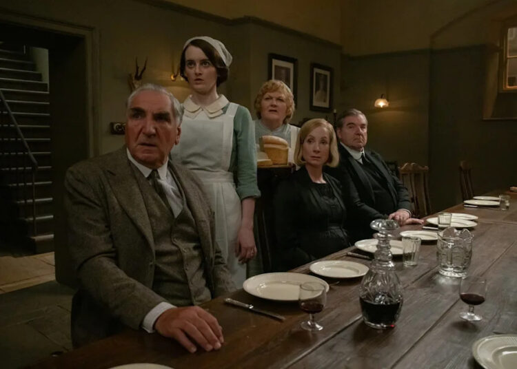 film still from downton abbey the grand finale