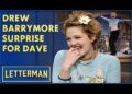 Video Drew Barrymore Flashes Dave for His Birthday | Letterman