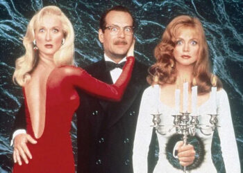 Universal Pictures/Courtesy Everett Collection Meryl Streep, Bruce Willis, and Goldie Hawn star in 'Death Becomes Her' in 1992