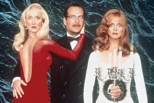 Universal Pictures/Courtesy Everett Collection Meryl Streep, Bruce Willis, and Goldie Hawn star in 'Death Becomes Her' in 1992