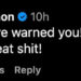 Nick Cannon's Instagram comment with laughing emojis, saying,