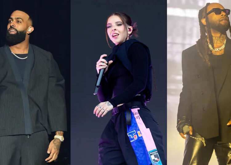 NEW YORK, NEW YORK - SEPTEMBER 05: Eladio Carrión performs during his Don KBRN World Tour at Barclays Center on September 05, 2025 in New York City.

CHICAGO, ILLINOIS - AUGUST 02: Young Miko performs onstage during Lollapalooza at Grant Park on August 02, 2025 in Chicago, Illinois. 

QUEBEC CITY, QUEBEC - JULY 12: Ty Dolla $ign performs at the Festival d'été de Québec on July 12, 2025 in Quebec City, Quebec.