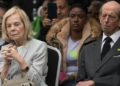 Britain's Duchess of Kent, best known for her links to the Wimbledon tennis tournament, has died aged 92, Buckingham Palace said on Friday. (AFP)