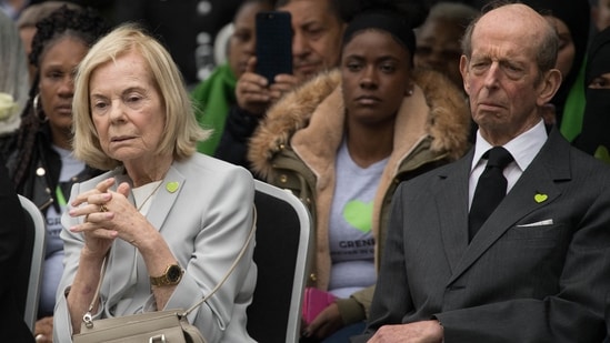 Britain's Duchess of Kent, best known for her links to the Wimbledon tennis tournament, has died aged 92, Buckingham Palace said on Friday. (AFP)