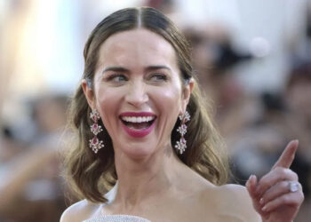 Emily Blunt attends "The Smashing Machine" premiere at the 82nd Venice International Film Festival on Monday. Photo by Rocco Spaziani/UPI