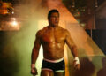 Dwayne “The Rock” Johnson plays MMA fighter Mark Kerr in “The Smashing Machine.” Courtesy Everett Collection